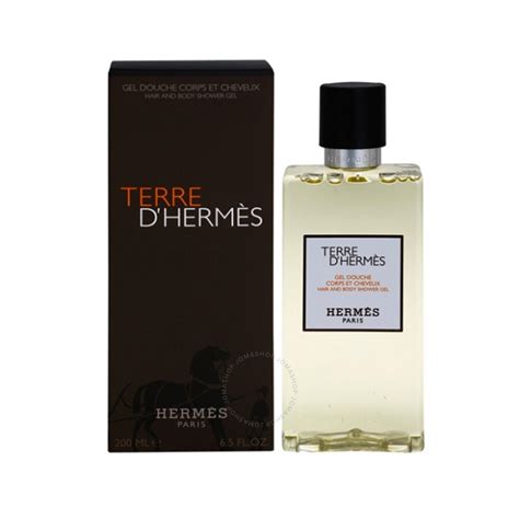 hermes terre body wash